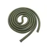 En stock Cuerda trenzada redonda sólida y duradera de 7 mm de grosor, adecuada para bricolaje, correa cruzada, correa para teléfono móvil, cuerda para bolsa de caja