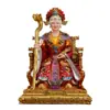 Silla de Dragón de Resina, Estatua de la Diosa Abuela Tai Shan, Diosa Dama Tai Shan de la Montaña de China Oriental, Bi Xia Yuanjun, Tres Inmortales, Santa Madre, Decoraciones para Altar Doméstico