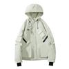 Traje de Esquí Impermeable y Cortavientos para Tabla Única/Doble con Acolchado de Algodón y Material Espeso, Conjunto de Dos Piezas de Chaqueta de Nieve y Pantalones para Hombre Talla Grande Tzm078