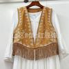 Vestido de estilo étnico de verano nuevo Yunnan Qinghai Xinjiang Sanya Tailandia playa desierto foto vestido