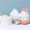 Toalla Desechable Tipo Rollo a Prueba de Polvo para Lavado Facial, Toalla Suave de Algodón No Tejido Engrosado con Patrón de Perla, Toalla en Rollo Limpiadora Facial de Belleza