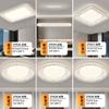 [Rigorosamente Selecionado] Lâmpada de Teto Atmosfera Italiana de Luxo Leve para Casa Retangular Ultrafina Proteção para os Olhos Pacote de Iluminação para Toda a Casa