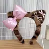 Bonita banda para el pelo de abeja de peluche, banda para el pelo de dibujos animados, divertida tarjeta para lavar el pelo, tocado para adultos, accesorios para el pelo para fotos infantiles.
