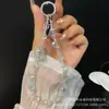 Ins Cadena para Teléfono Móvil Carruaje de Corona Corazón Circonita Campana Divertida Cadena para Teléfono Móvil Cadena de Perlas de Cristal Mujeres Venta al por Mayor