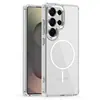 Funda magnética fina de círculo para Samsung S25Ultra Star Shield Transparente S24Plus Transfronteriza A36 Cubierta anticaída 56