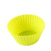 Fornecimento Direto de Fábrica de Formas de Silicone para Muffin, Resistentes à Temperatura e Reutilizáveis, Moedor de Bolo, Assadeira Doméstica para Bolo de Arroz
