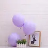 Globos Macaron de Doble Capa de 5 Pulgadas Engrosados Decoración de Escena de Celebridad de Internet Globos de Cumpleaños Infantil