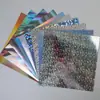Popular Transfronterizo A4 Cartón Láser Hecho a Mano DIY Empaque de Cartón Impresión Textura Metálica Papel Láser 250g