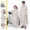Impermeable para Vehículos Eléctricos, Poncho Largo Integrado de Cuerpo Completo Grueso e Impermeable para Mujeres que Andan en Bicicletas Eléctricas