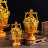Vela em formato de lingote de ouro vela em formato de balde de ouro lâmpada de lingote dourado vela de lótus lâmpada de lótus fabricantes domésticos