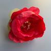 Grampos de Cabelo com Flores Artesanais, Cabeças de Flores de Rosa Falsas, Flores Artificiais, Kits de Material para DIY, Grampos de Cabelo Flor Única de Tecido de Seda Atacado Transfronteiriço