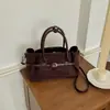 Bolsa de Camurça Retrô para Mulheres 2026 Nova Elegante Versátil Bolsa Transversal Outono Inverno Mais Vendida Pequena Bolsa Tote