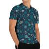 Moda de Verano 2026 Nueva Camisa Polo Cómoda de Corte Ajustado con Cuello para Hombre Europeo y Americano Camisa de Media Cremallera de Moda