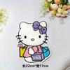 Em estoque atacado toalha bordado cartoon moda gato KT adesivos de tecido roupas acessórios de vestuário acessórios decorativos adesivos de patch diy