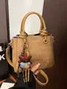 Bolso Pequeño Cuadrado Casual de Nicho Estilo Coreano para Mujer 2025 Invierno Nuevo Versátil Elegante Lujo Ligero Bolso Cruzado Diario