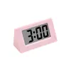 Reloj Electrónico Mini Directo de Fábrica Portátil Estudiante Pantalla de Hora Decorativo Simple Pequeño Adorno Reloj Triángulo Escritorio Ins