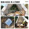 Espartano Impermeable Exterior Patio A Prueba de Lluvia Metal Tienda Estilo Camping Engrosado 8-12 Móvil Protección Solar Tela Oxford Toldo Paraguas