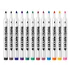 Marcador de Tela Personalizado Bolígrafo de Color Lavable Bolígrafo para Pintar Tela para Ropa Bolígrafo para Graffiti Hecho a Medida con Muestras de Color LOGOTIPO Empaque