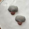 Acessórios de Cogumelo de Tecido Estilo Coreano DIY Acessórios para Cabeça Grampo de Cabelo Broche Acessórios para Roupas Capa de Celular Meias Acessórios para Chapéu