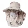 Chapéu de Colher Chá Feminino Verão Aba Larga Protetor Solar Chapéu de Sombra Malha Respirável Máscara Protetora de Rosto e Pescoço Chapéu de Trabalho ao Ar Livre