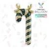 Globos de Papel de Aluminio Serie Navideña Nueva Transfronteriza, Bufanda, Muñeco de Nieve, Linternas, Mochila, Papá Noel, Decoraciones para Fiesta de Árbol de Navidad