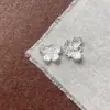 Colgante de plata con estrella de aleación rosa y morada estilo Ins, colgante de una sola cara recortado, accesorios de bisutería hechos a mano para manualidades.