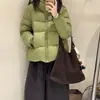 Chamarra de Algodón con Capucha Estilo Coreano para Mujer, Nuevos Modelos Otoño e Invierno 2026, Única y Súper Elegante, de Moda Este Año, Adecuada para Tallas Pequeñas