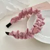 Diadema de Copa Alta y Ala Ancha para Mujer, Accesorio para el Cabello Versátil de Gama Alta para Otoño e Invierno, Pinza para el Cabello de Esponja de Moda y Elegante