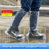 Caminhadas ao ar livre e deriva Descartável Poncho Adulto Equitação Área Cênica Alongado Turismo Engrossado Capa de chuva descartável Transparente