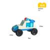 Jardín de Niños Mini Ensamblado Bloques de Construcción de Partículas Pequeñas Ingeniería Fuego Coche Motocicleta Aliexpress Juguetes En Bolsa Venta al por Mayor