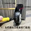 Roda Guia de Rodízio Deslizante Universal para Prevenção de Queda de Portas, Roda de Suporte Inferior para Portas de Abrir, Fábrica de Rodízios com Polia para Portas de Correr