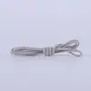 Cordones elásticos de 4 mm en stock, cinturillas, cordones elásticos deportivos y casuales, cordones perezosos sin atar, cordones planos de 0.4