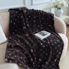 Nueva Manta de Felpa Bola de Nieve Floral de Dibujos Animados de Comercio Exterior Otoño/Invierno Manta Chal Multifuncional Engrosada para Siesta en la Oficina