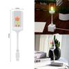 Nova luminária de mesa de fio de tungstênio lâmpada de economia de energia luz USB portátil para dormitório cabeceira proteção para os olhos luminária de mesa inteligente de fio de tungstênio de economia de energia