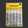 Assento de boia de borracha preta assento de boia em forma de boliche assento de boia de peixe conjunto de linha de equipamento de pesca pequenos acessórios suprimentos de pesca atacado