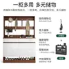 Armário de sapatos para uso doméstico, grande capacidade, com cabideiro integrado, adequado para o hall de entrada, sala de estar e para guardar roupas e chapéus