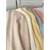 Suéter Suave Multicolor tipo Cera para Mujer en Otoño e Invierno Cuello Semitortuga Para Usar en Capas con Blusas de Manga Larga Estilo Coreano Sencillo Camiseta de Punto para Base
