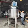 Tanque de Mezcla de Líquidos de Acero Inoxidable Personalizado, Mezclador de Control de Velocidad de Frecuencia Variable, Tanque de Mezcla para Químicos Diarios, Fábrica de Tanques de Emulsificación