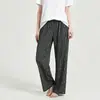 Pantalones de exterior para caminar en otoño, pantalones térmicos de terciopelo para mujer en casa, ropa cómoda casual para estar en casa, pantalones largos de pijama