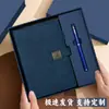 Cuaderno A5 de Gama Alta con Logo Personalizado, Cierre Magnético de Solapa Engrosada, Bloc de Notas para Reuniones de Negocios, Diario