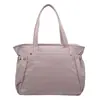 Nova bolsa de mão tote elegante de cor sólida para mulheres, casual, simples, leve, adequada para o trajeto diário, bolsa transversal de grande capacidade