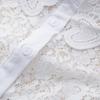 Cuello falso para mujer, cuello falso de encaje que combina con todo, cuello decorativo de base de verano, estilo coreano, cuello de camisa falso soluble en agua, cuello de camisa