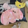 Conjunto de Sudadera para Niños Primavera y Otoño Niños y Niñas Casual Manga Larga Ropa Deportiva Elegante Ropa de Primavera Sudadera Conjunto de Dos Piezas
