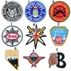 Accesorios de bordado elegantes pegatinas de tela con bordado de dibujos animados lindos insignia sello de bordado para computadora pegatinas de tela decorativas para ropa