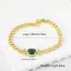 Nueva moda transfronteriza cobre plateado oro real microincrustado circonita alto color personalidad nicho diseño Joker joyería mujeres al por mayor