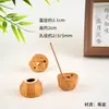 Cerámica DIY Incienso Insertar Accesorios Lujo Accesible Línea Normcore Quemador de Incienso Sándalo Madera de Agar Soporte para Incienso Base Soporte para Incienso Adornos de Escritorio