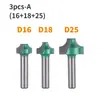 Faca de Escultura Aberta com 8 Cabos, Broca de Roteamento Arcada de Fundo Plano com Ângulo R Duplo, Fresadora Especializada para Marcenaria