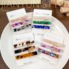 Pinza para el cabello elegante de alta gama de estilo coreano con tres ácidos acéticos, pinza para el cabello con flequillo, elegante y distintiva, accesorios para el cabello para mujeres.