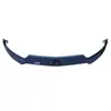 Adecuado para 15-18 mercedes benz c labio frontal W205 modificado Babos negro brillante pala frontal patrón de carbono spoiler frontal protector antiarañazos