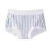Pantaloncillos tipo bóxer pequeños para mujer hechos de algodón puro, tiro medio, 10A antibacterianos, entrepierna extendida, sin costuras dopamina, algodón Clase A al por mayor